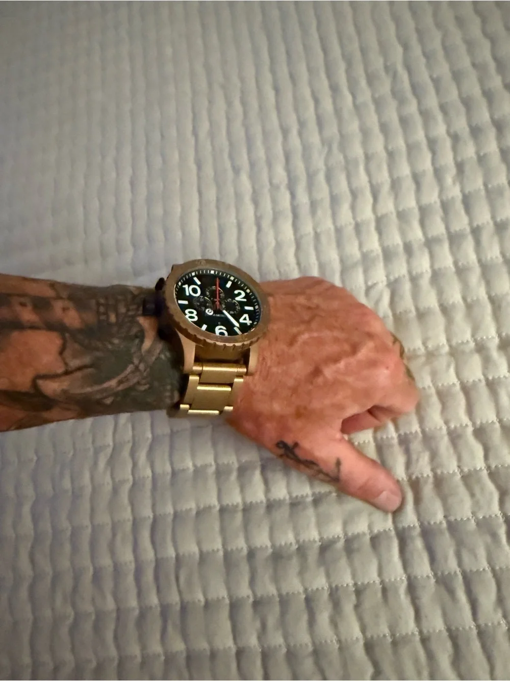 Nixon 51-30 Bold Chrono men’s watch.